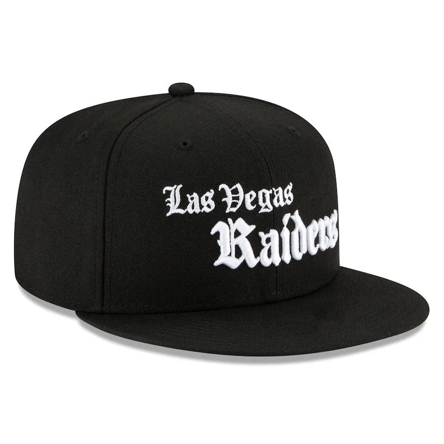 قبعات كرة القدم الجديدة Team Team Black Color Cap Snapbacks قابلة للتعديل المزيج المماثل طلب جميع Caps أعلى جودة القبعة LAS