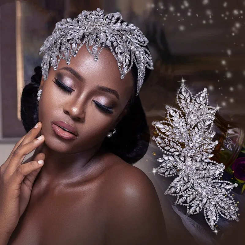 Baroque Crystal Bridal Tiara With Rhinestone Crown Gold Wedding Wedding Hair Accessories From Kazte 40.21 DHgate.Com