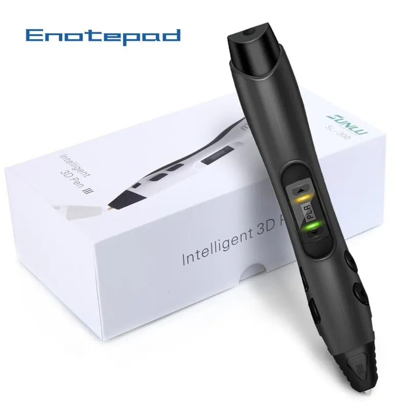 Enotepad 3D Printing Pen SL 300 Birthday gift for kids Magic Creative DIY printing 3d pen children 220704