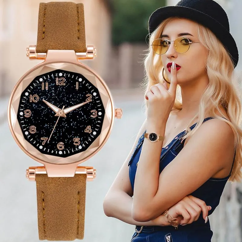 Armbandsur Women's Watch Luxury Manlig kvinnlig kvartsmän