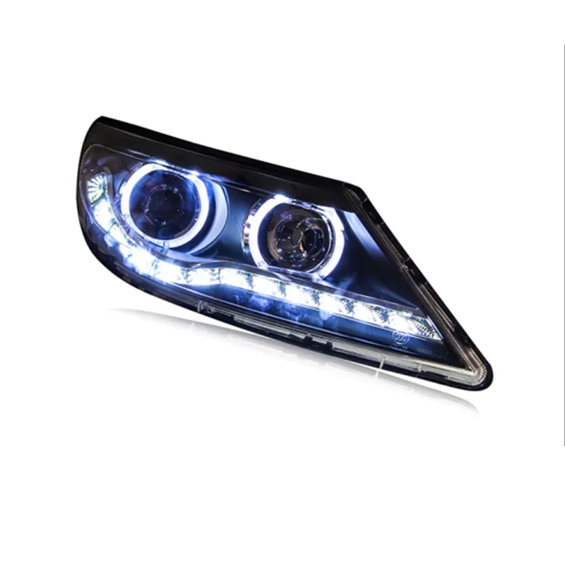 Phares De Voiture Pour Kia Sportage Phare LED 2011 2014 Lampe