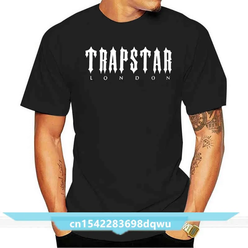 Ограниченная серия, новая мужская одежда Trapstar London, футболка S-6xl, мужская и женская модная футболка, мужская хлопковая брендовая футболка