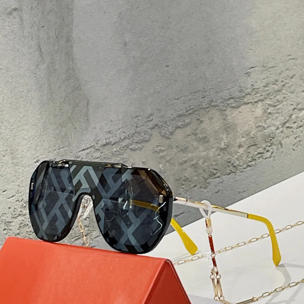 Okulary przeciwsłoneczne dla kobiet mężczyzn lato FOL514 styl anty-ultrafioletowe Retro płyta pełna ramka okulary losowe pudełko
