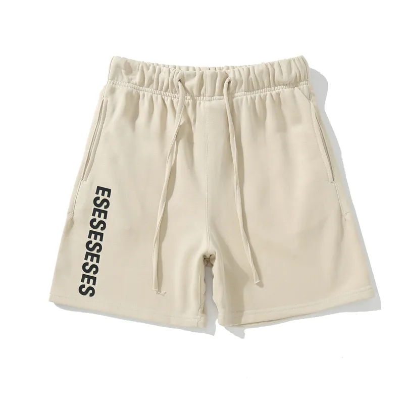 Nieuwe angst voor de zomer Ess heren shorts broek paren joggers broek straat man korte dames hiphop streetwear Aziatische maat 4 Piu3 Goddcjhlkne