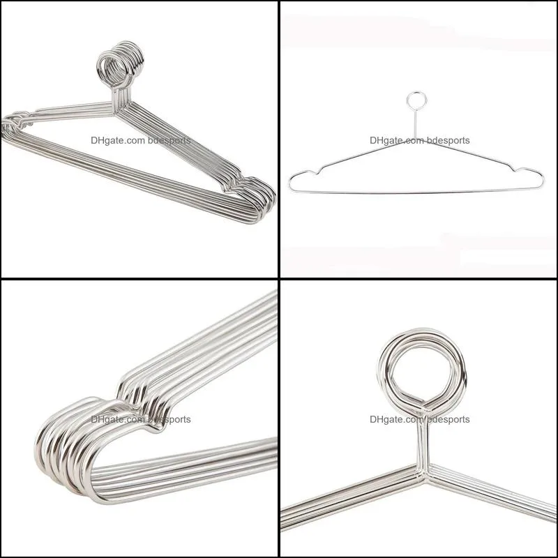 Fashion Hot Anti-theft Metal Clothes Hanger with Security Hook for Hotel Used 4mm Thickness