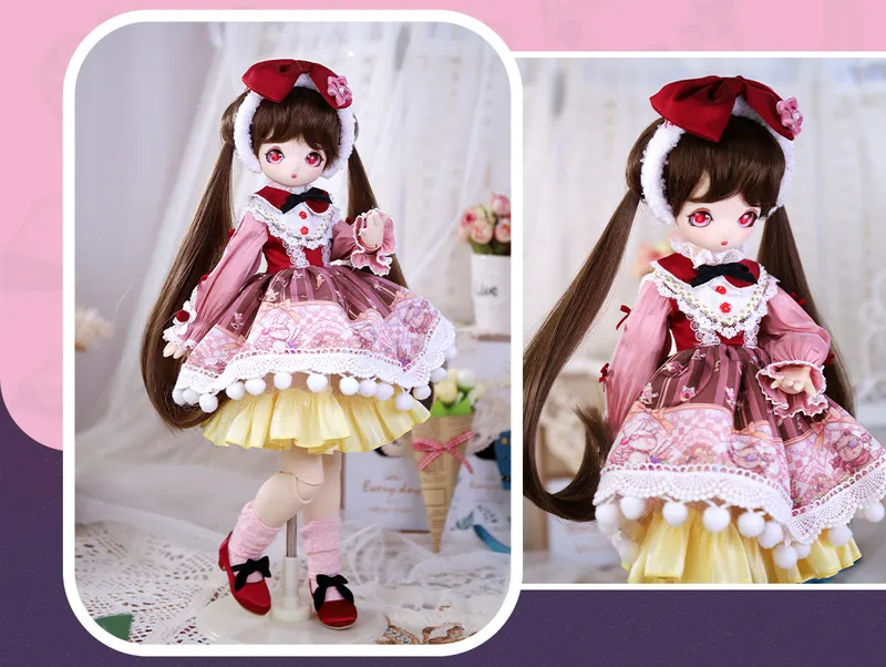 Dream Fairy 1/4 BJD Anime Style 16 Polegadas Doll Junta De Bola Conjunto  Completo, Incluindo Roupas De Roupas Kawaii Para Meninas MSD 220505 De  $398,02