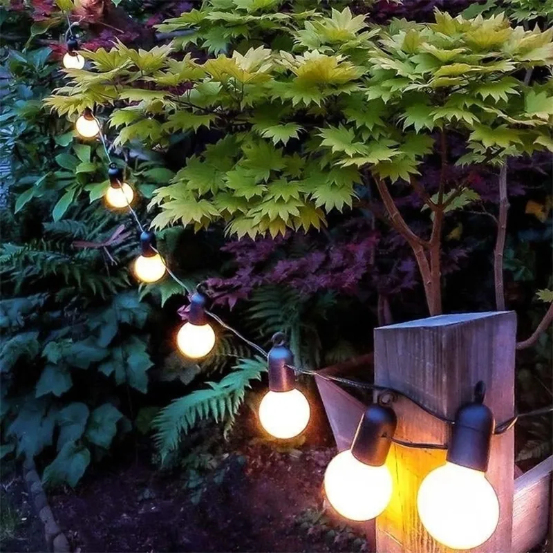 20 -LED Light Bulb Fairy świąteczna piłka świąteczna bateria zasilana dekoracja ogrodowa Y201020