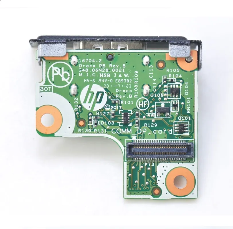 Электронные компоненты подлинный оригинальный HP Displayport Port Flex IO Card L31839-001 3TK72AA 914968-011