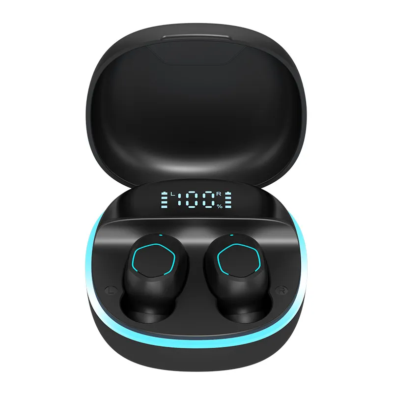 M13 TWS Bluetooth casque Wreless écouteurs pour téléphone portable iphone 14 pro max intra-auriculaire affichage numérique lumière annulaire casque de sport fille garçon cadeau Bluetooth 5.2 écouteurs