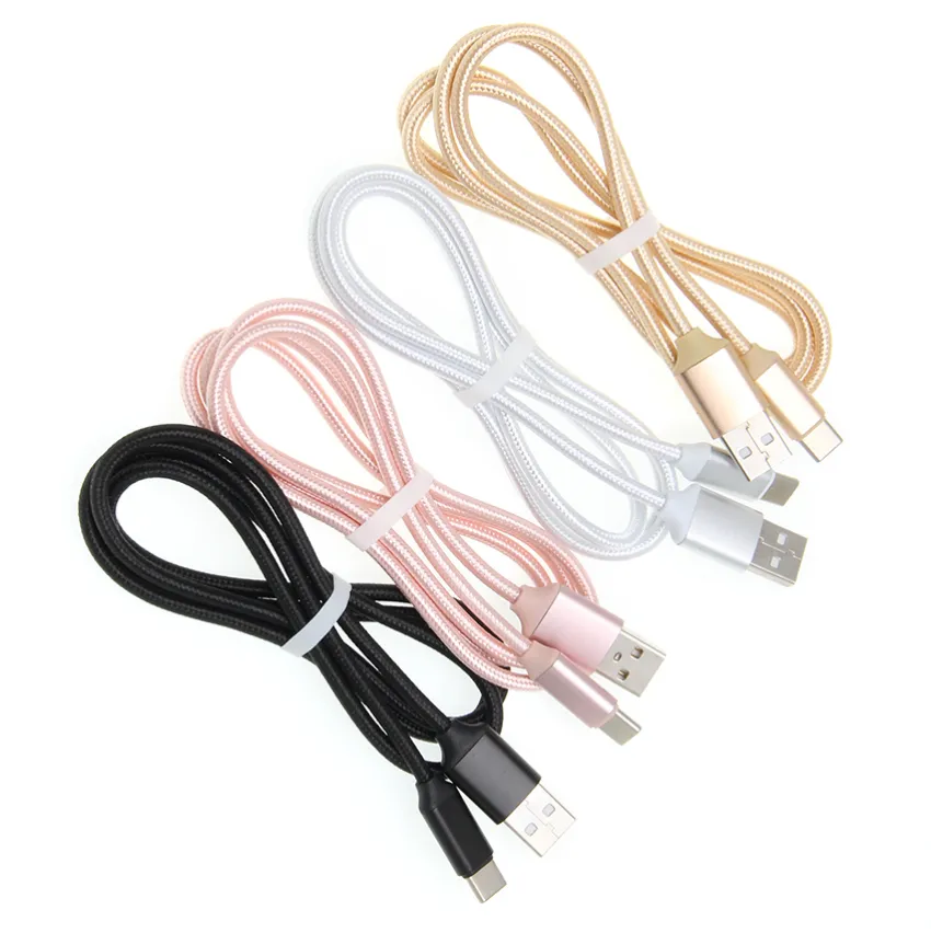 Type C Micro USB Data Cables V8 Android Phone Charging Cord Fast Charge Line Line for Samsung S8 S9 Xiaomi HTC