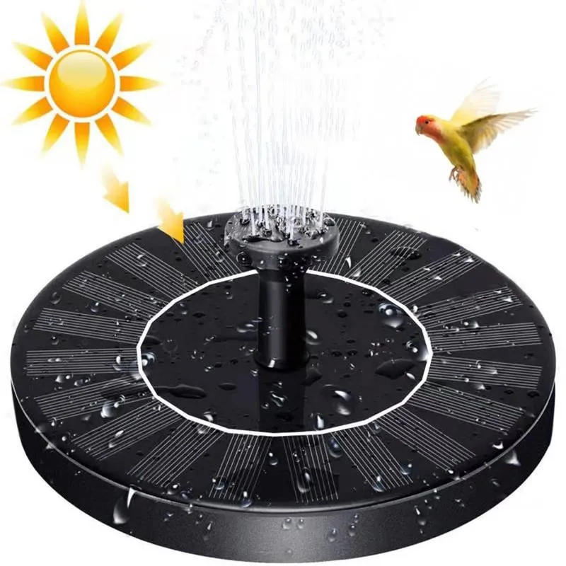  Solar Fountain Water Pump for Bird Bath, New Upgraded Mini Solar  Powered Fountain Pump 1.5W Free Standing Solar Panel Kit Water Fountain for  Garden, Pond, Pool, and Outdoor : Patio, Lawn