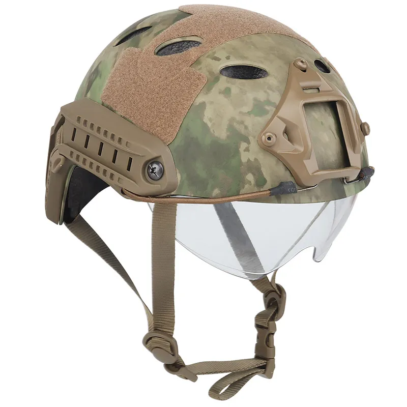 Acheter Casque rapide Airsoft MH Camouflage casques tactiques ABS Sport  casque tactique extérieur
