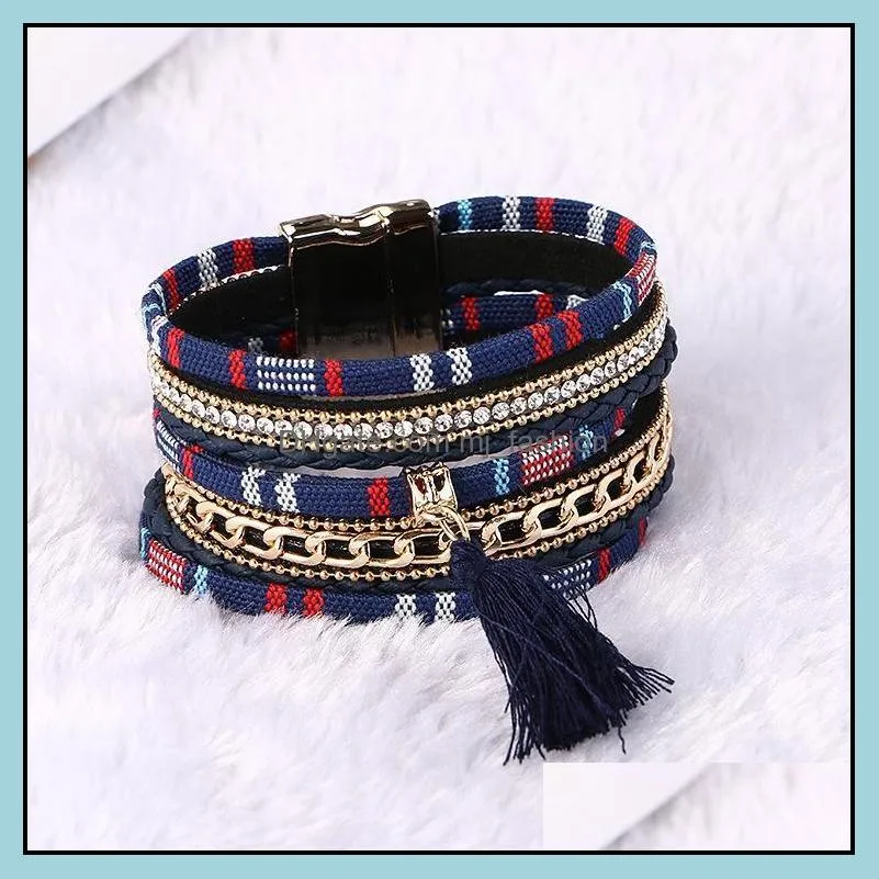 charms bracelets various fashion styles bangles friendship jewelry gift items magnetic leather bracelet