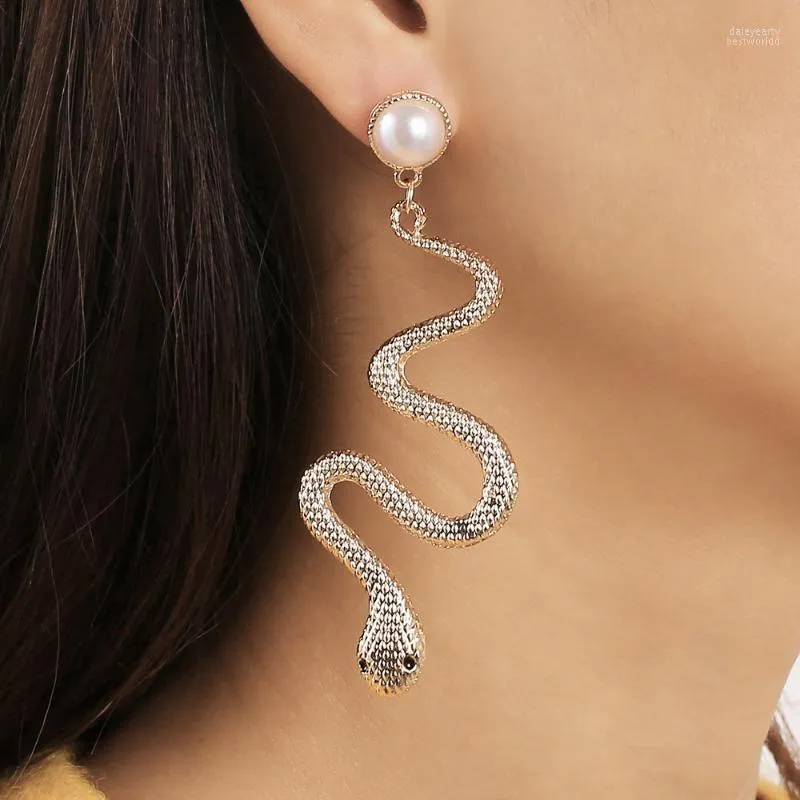 Stud Fashion Alloy Snake oorbellen voor vrouwen