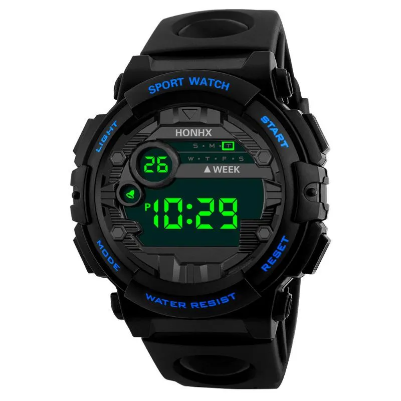 Principais relógios de pulso Top masculino Data de relógio LED digital Sport Men Relógios Eletrônicos ao ar livre para presentes Mulheres Relogio femininowristwatches wristwatcheswr