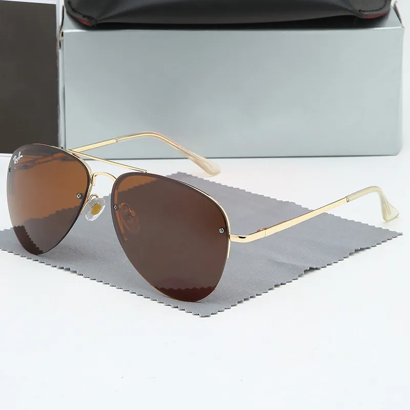 Millionaire Sunglasses Classic Fashion Brandss Grandss Designer Glasses Aviator Men Women Road -Toad Mirrors Lunettes de Soleil