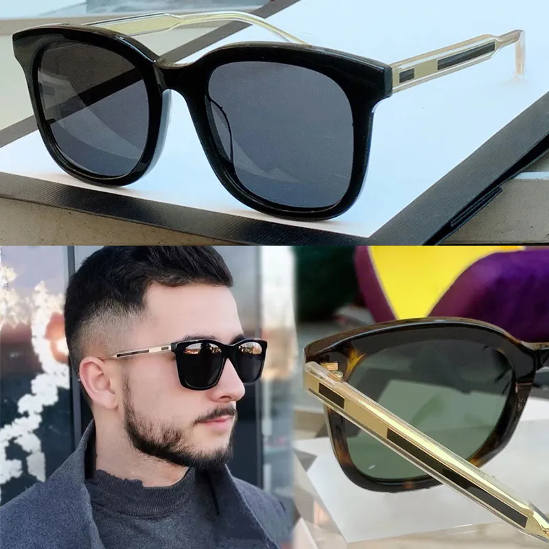 Nouvelles lunettes de soleil de designer recommandées pour hommes et femmes G0562 Temples artisanaux de perfusion rétro Dans l'ensemble, article indispensable super beau et cool avec boîte d'origine