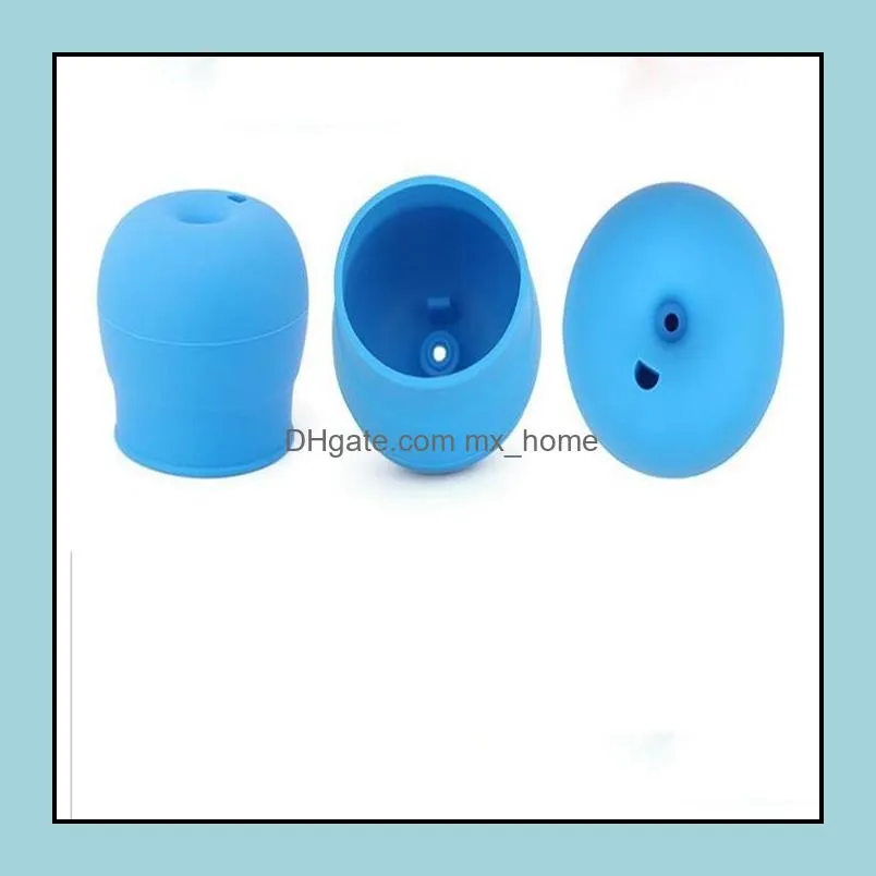 silicone sippy lids suitable for adults and children tumbler glasses egg cup lid home cups decoration yhm67-zwl