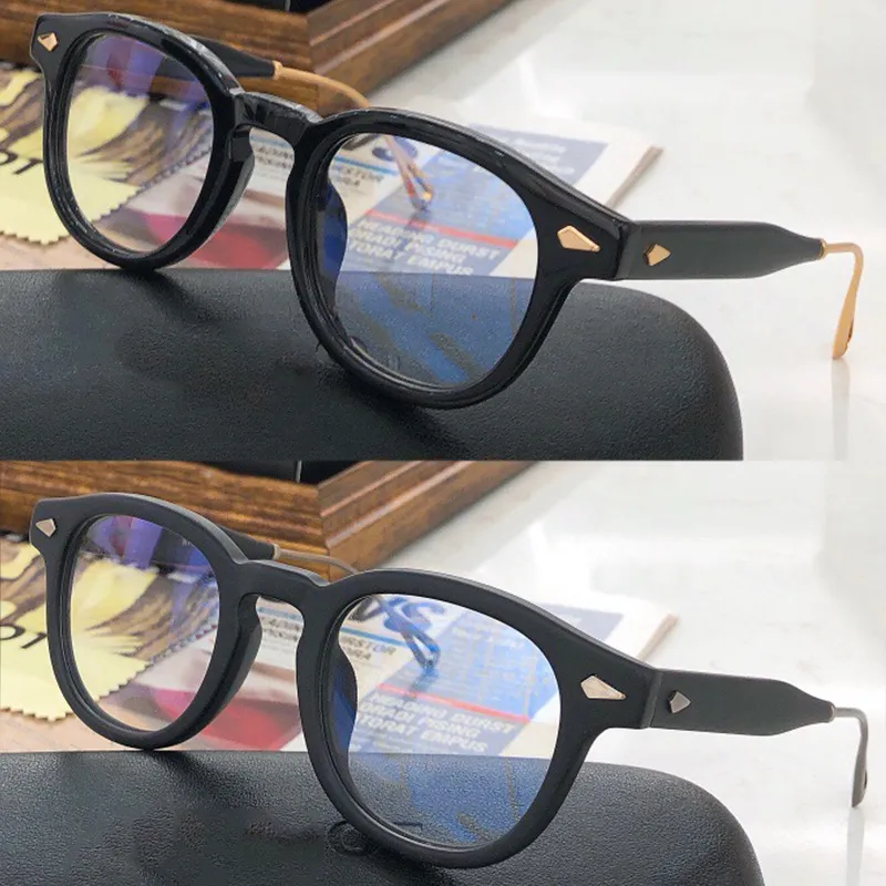 Popular masculino e feminino de óculos planos moldura lemtosh retro negócios cavalheiros lentes transparentes hd com caixa original