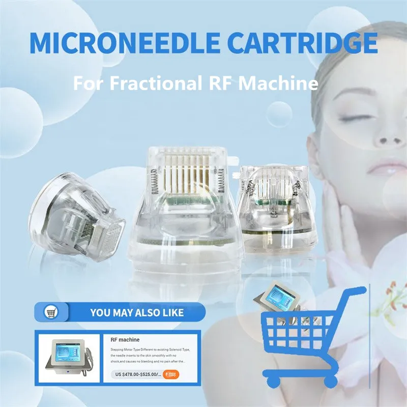 Mikroneedling RF Akcesoria Tips Frakcjonalny RF Microneedle Machine Kase