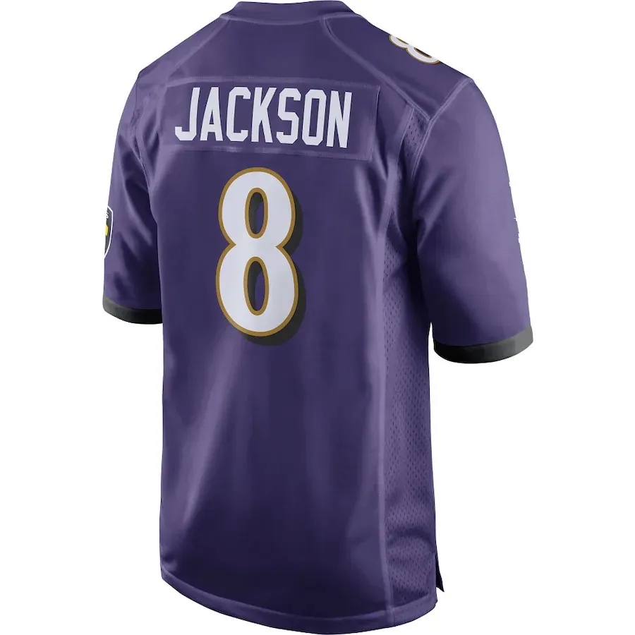 Maillot De Football Américain Signé Ray Lewis - Authentifié Beckett (BAS) - Violet Pro Style