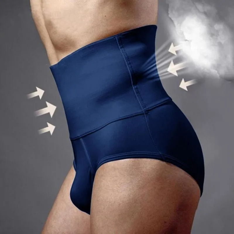 Underpants Men Tummy Control Underwear High Waist Body Shaper Compression  Man Burning Trainer BuLifter Slimming Panties Shaperwear3289371 From Ub1h,  $16.26