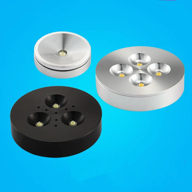 Illuminazione a LED ultrasottile a montaggio superficiale 3w 6w 8w Lampade a pannello dimmerabili Cabinet Showcase Down Lights Soffitto spot COB 220V 110V