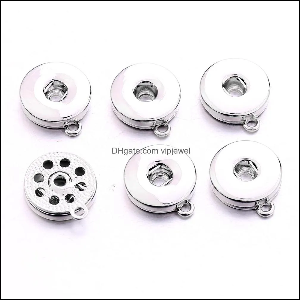 silver plated 18mm snap button necklace necklace for women ginger snaps buttons jewelry