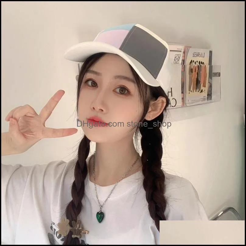 berets hat women`s sports casual peaked cap korean outdoor sun protection sun-shade all-match color baseball capberets