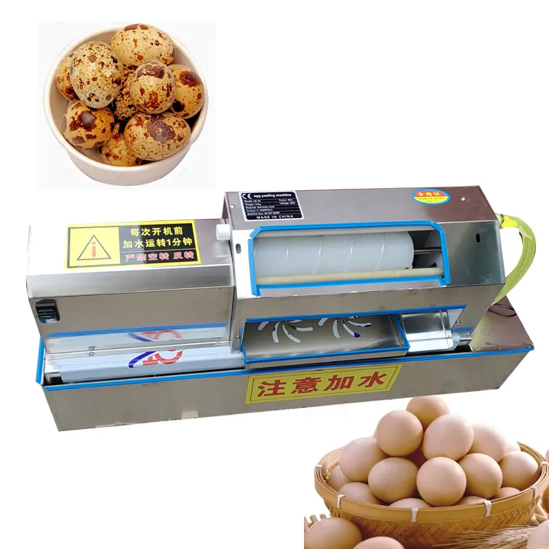 Samll Electric Egg Peeling Machine 상업용 껍질 에그 필러 공장 직접 판매 60W