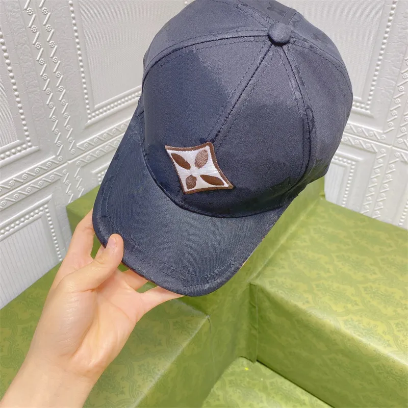 Modedesigner basebollkeps Casual Justerbar solhatt i bomull för män och kvinnor Hiphop-hattar Broderad Bucket Hat