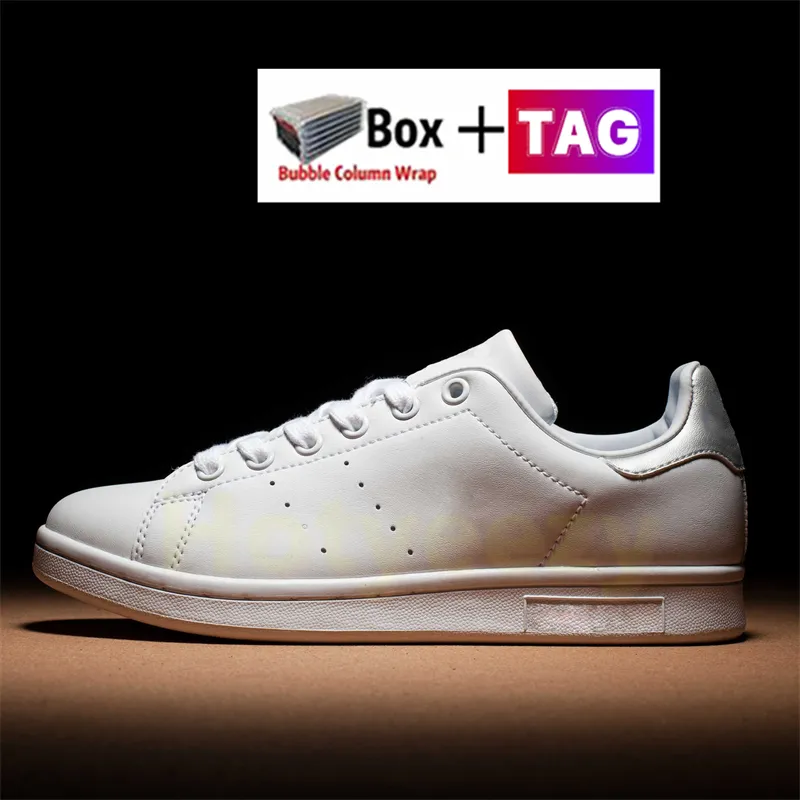 Newest Stan Smith Casual Shoes Navy OG White Green Zebra Metallic Gold Fashion Designer Mens Sneakers Pink Lush Red Metallic Silver Triple Black Women Trainers