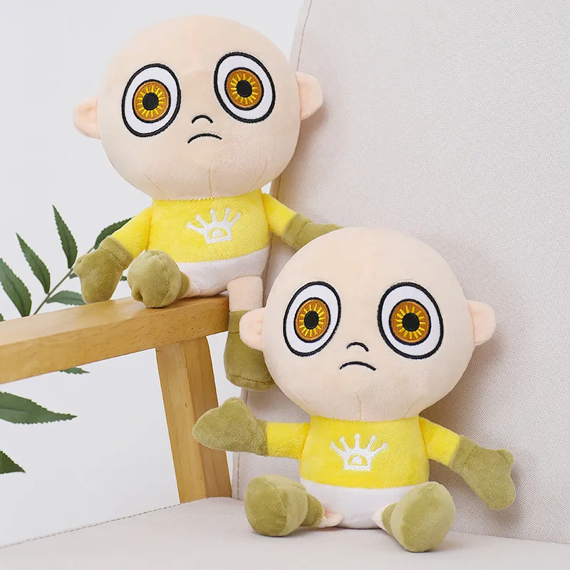 2022 Stuffed Animals Wholesale 28cm Big Eyes Baby Plush Doll Soft Plush Animal Plushs Dolls Gifts for Kids Birthday Gift