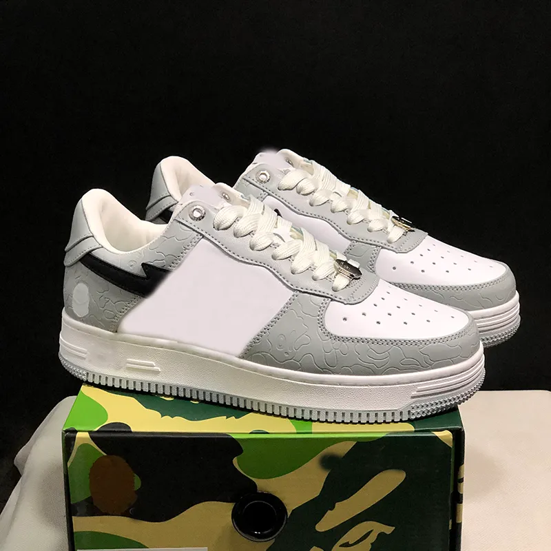 Mannen Designer Schoenen Vrouwen Casual Sneakers Platform Nieuwe Kleur Camo Luxe Outdoor Lage Top Sterren Sta Schoenen Met Doos NO368