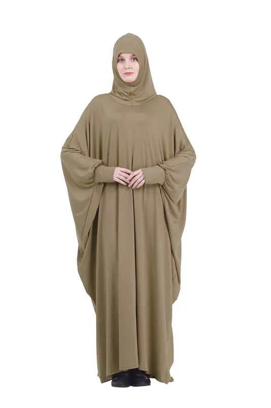 chinese dress ladies Premium Namaz Chadar w/ Sleeves (Imported Fabric) – The Stole Shop main image 1