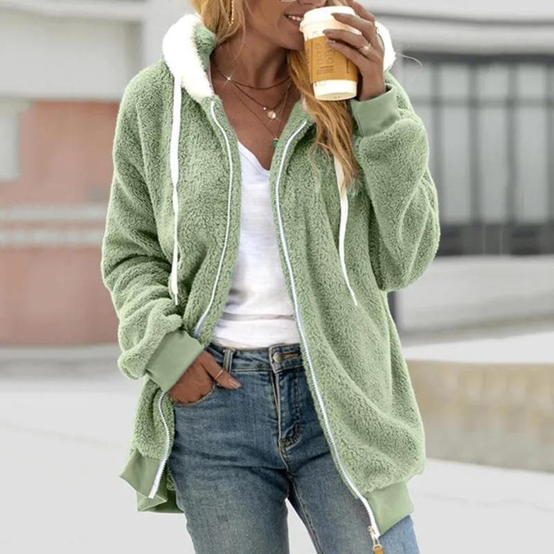 Loose zip up sweatshirt deals