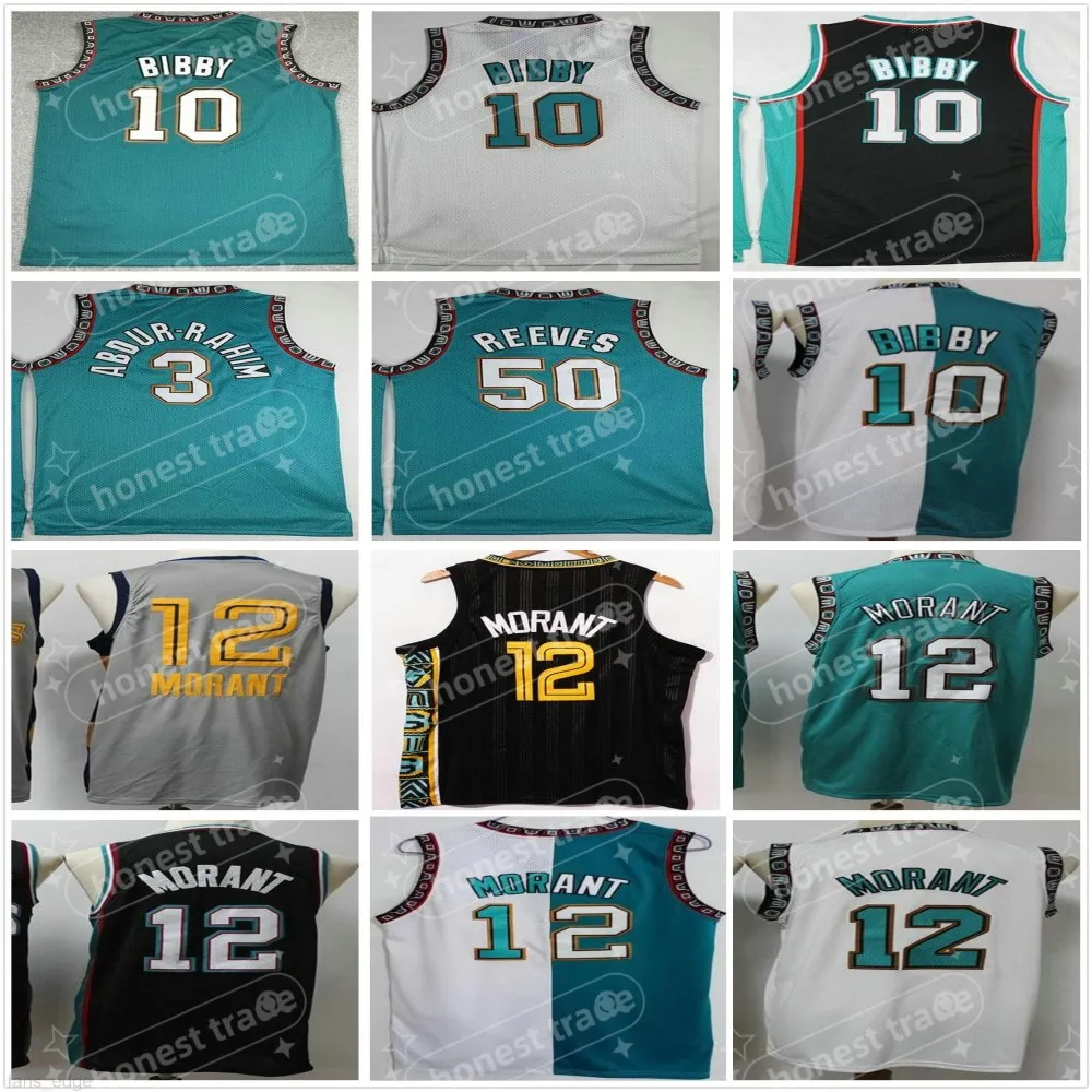 Retro Split Ja 12 Morant Jersey Jaren 13 Jackson Jr. Vintage Classic