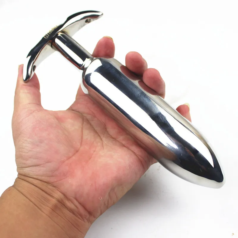 6 Größen Anal Dildo Edelstahl Butt Plug Ankerform... Von $190.87