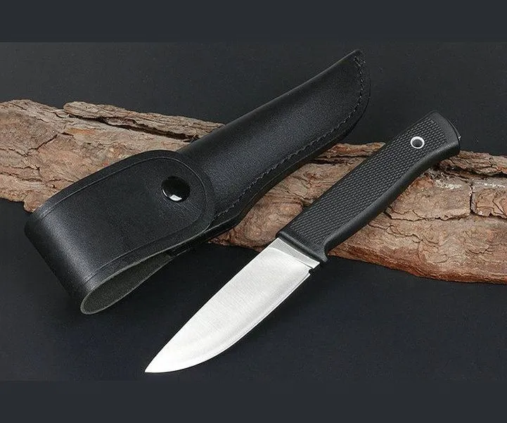 Sverige FK1 Straight Fixed Blade Knife 7CR14 BLADE PP Gummihandtag Taktisk räddningsficka Hunting Fiske EDC Survival Tool Knives 06646