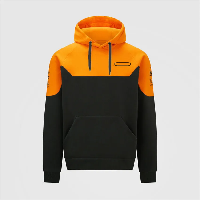 Hoodies Höst Vinter Formula One Racer Lando Norris F1 McLaren Team Racing Fans Hoodie Män / Kvinnor Oversized Yxoa