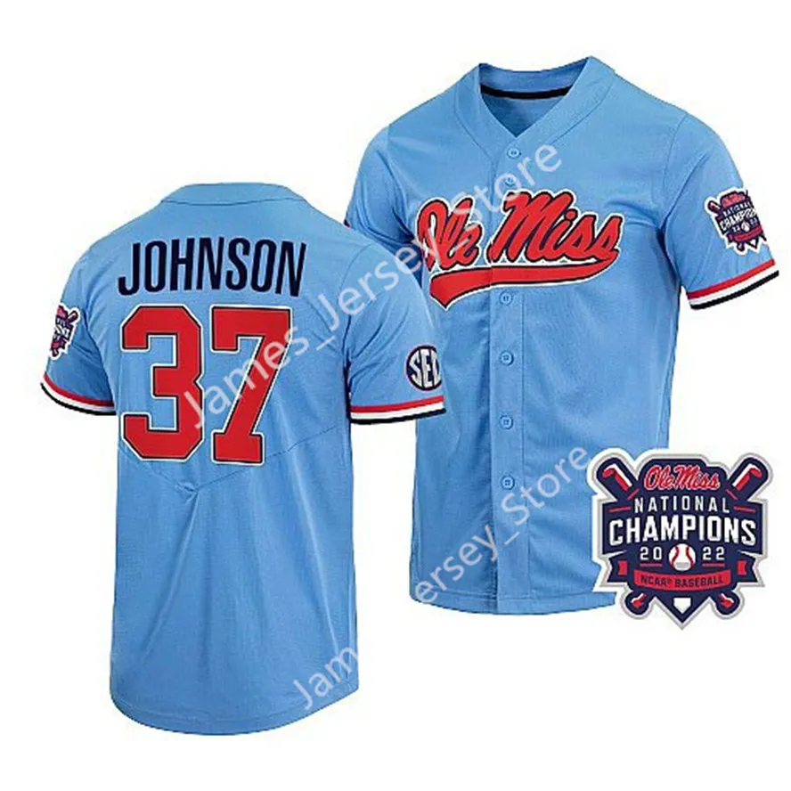 Ole miss baby blue baseball jersey cheap