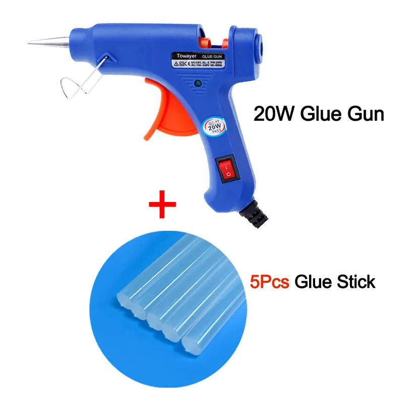 20W Electric Hot Melt Glue Gun Multifunctional Home Mini Glue Gun