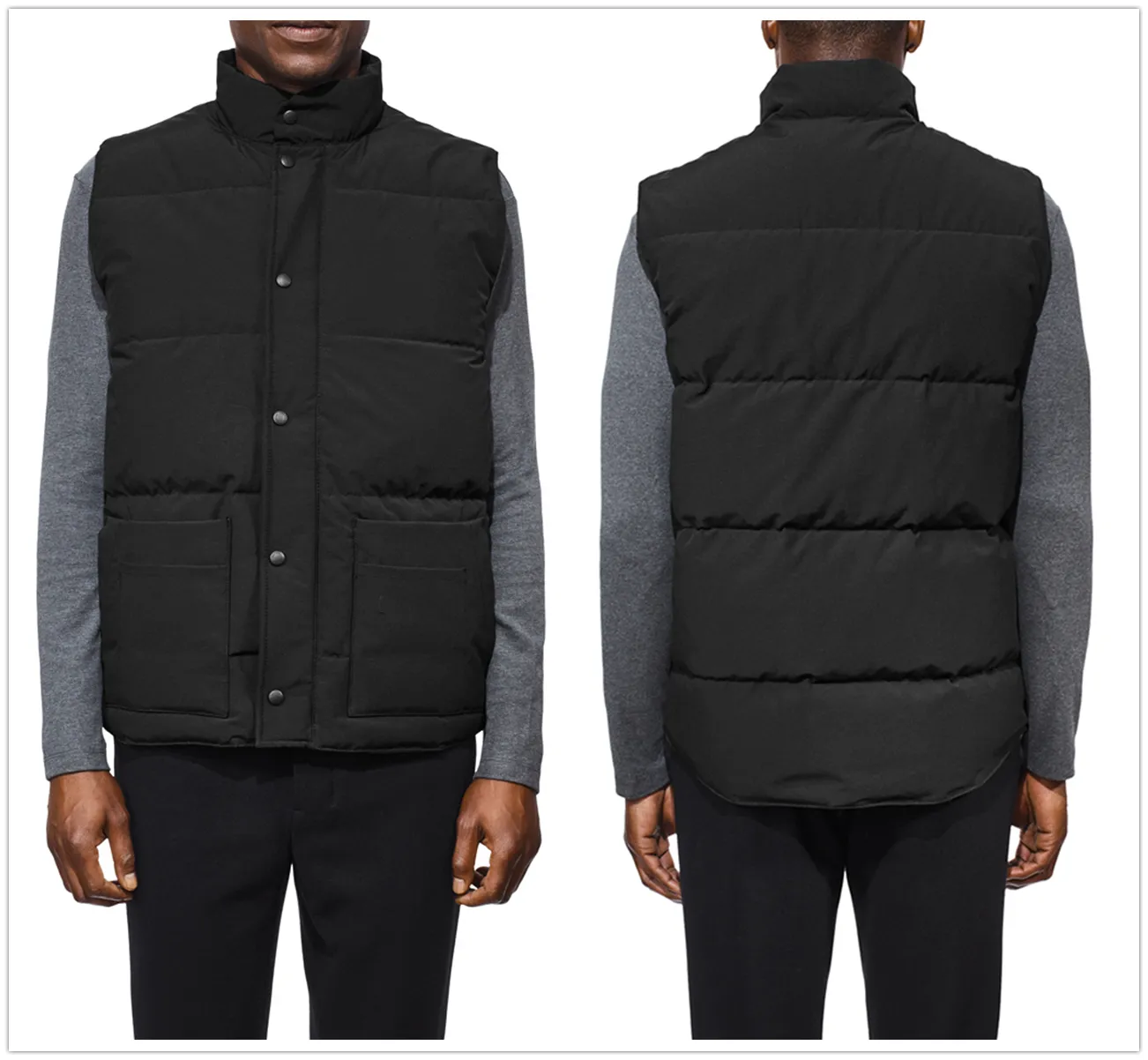 メンズデザイナースポーツファッションダウンベスト冬風の暖かい冒険Gilet Parka Seveless Classic Simple Style Men Women Vests Advanced Waterfoof Fabric