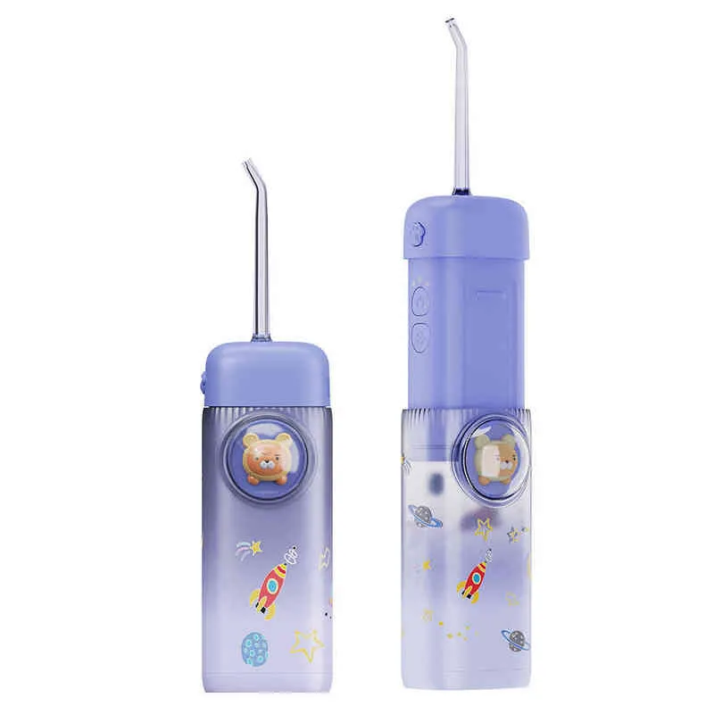 Machine à laver dentaire pour enfants, force douce, fil portable 130ml, soins bucco-dentaires, 220625