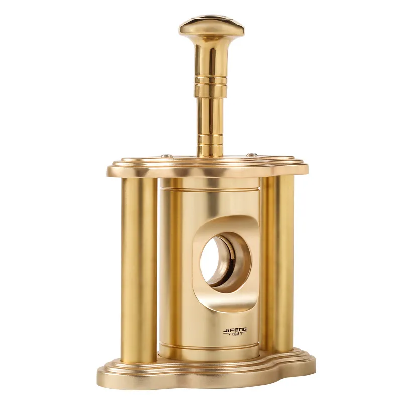 2022 New Luxury Cigar Cutter Desktop Blade Sharp Stainless Steel Cigar