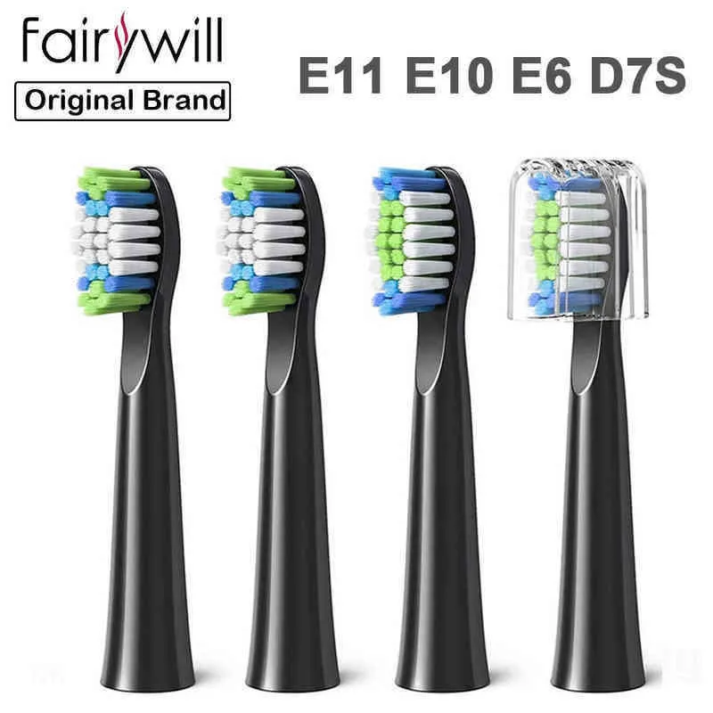 Toothbrush Fairywill E11 E10 E6 D7s Electric Toothbrush Replacement