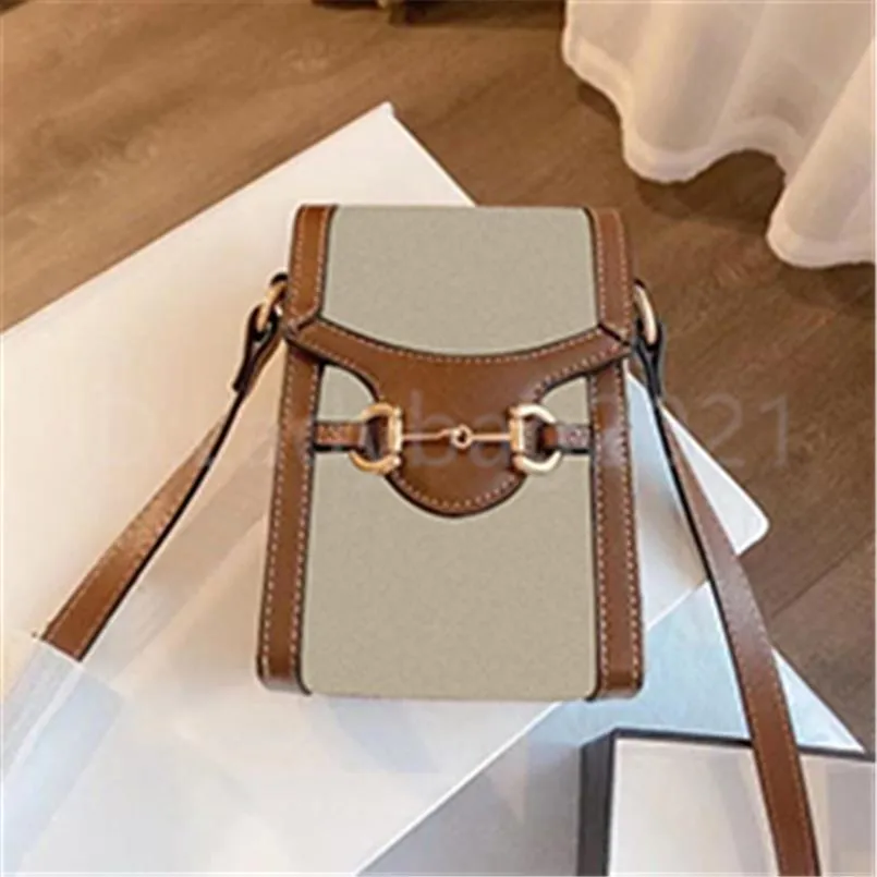 2021 Luxury Designers Lady Handbag Fashion Shoulder diagonal bag mobile phone small square Patchwork Drawstring Tote lattice Cover2096