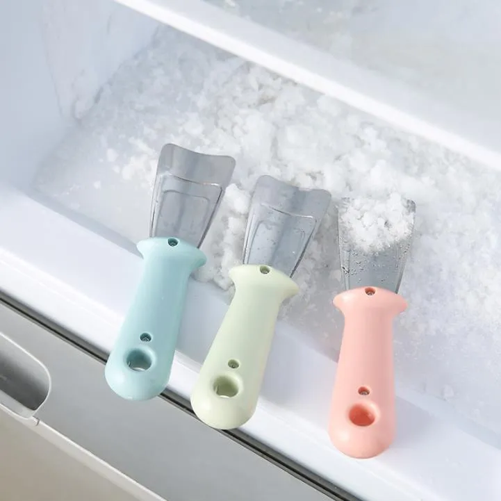 Ice Scraper Kitchen Cleaning Gadget Refrigerator Tool Fridge Freezer De-icer Ice-Scraper Removal Deicer Defrosting Deicing Shovel SN4360