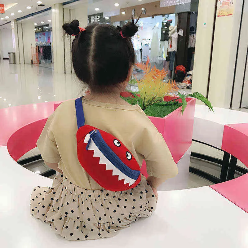 Children Cartoon Waist Bag Kids Cute Belt Bag Girl Shoulder Crossbody Chest Bag Child Fashion Fanny Pack Banana Hip Wallet 220531