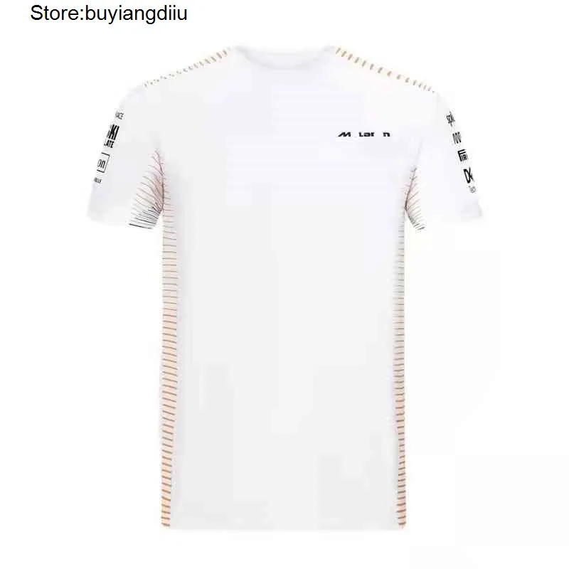 T-shirty Summer Formuła One McLaren F1 T-shirt 3D Racing Suit koszulka oddychająca szybko suszająca krótkie rękaw 1TFB